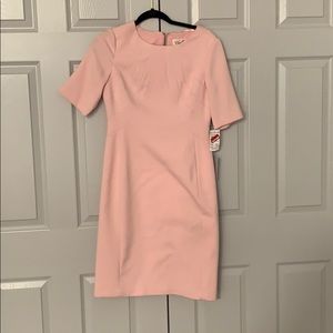 Light pink work dress